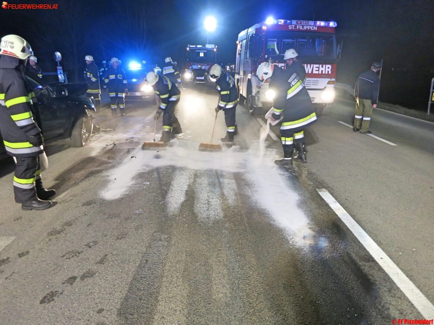 FF Pischeldorf: Verkehrsunfall in Ochsendorf