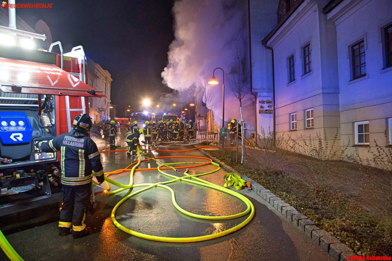 BFKDO Hollabrunn: Explosion in Hollabrunn