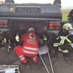 Stadtfeuerwehr Oberpullendorf: Übung auf der B61a 1