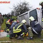 FF Biberbach: Großangelegte Einsatzübung von Feuerwehr und Rotem Kreuz 7