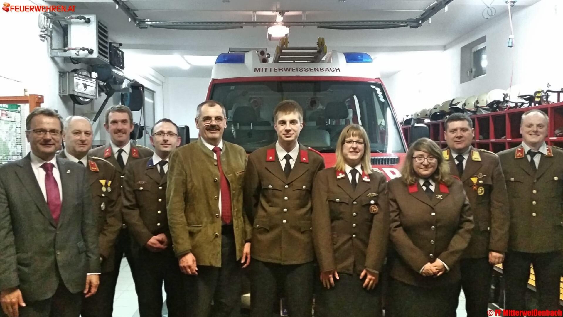 FF Bad Ischl: Jahresvollversammlung der FF Mitterweißenbach