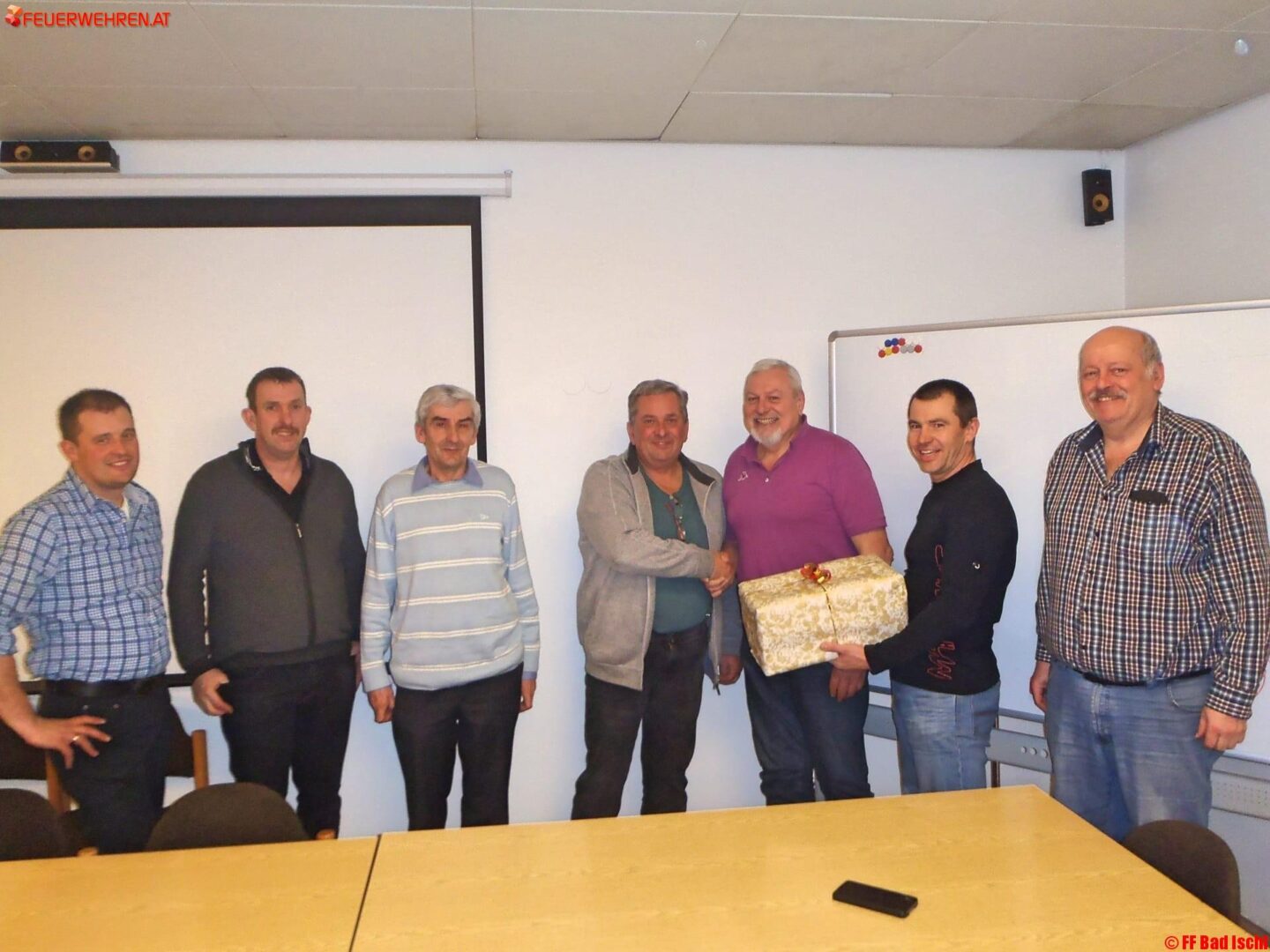 FF Bad Ischl: 60-iger Feier von AW Helmut Dubsza