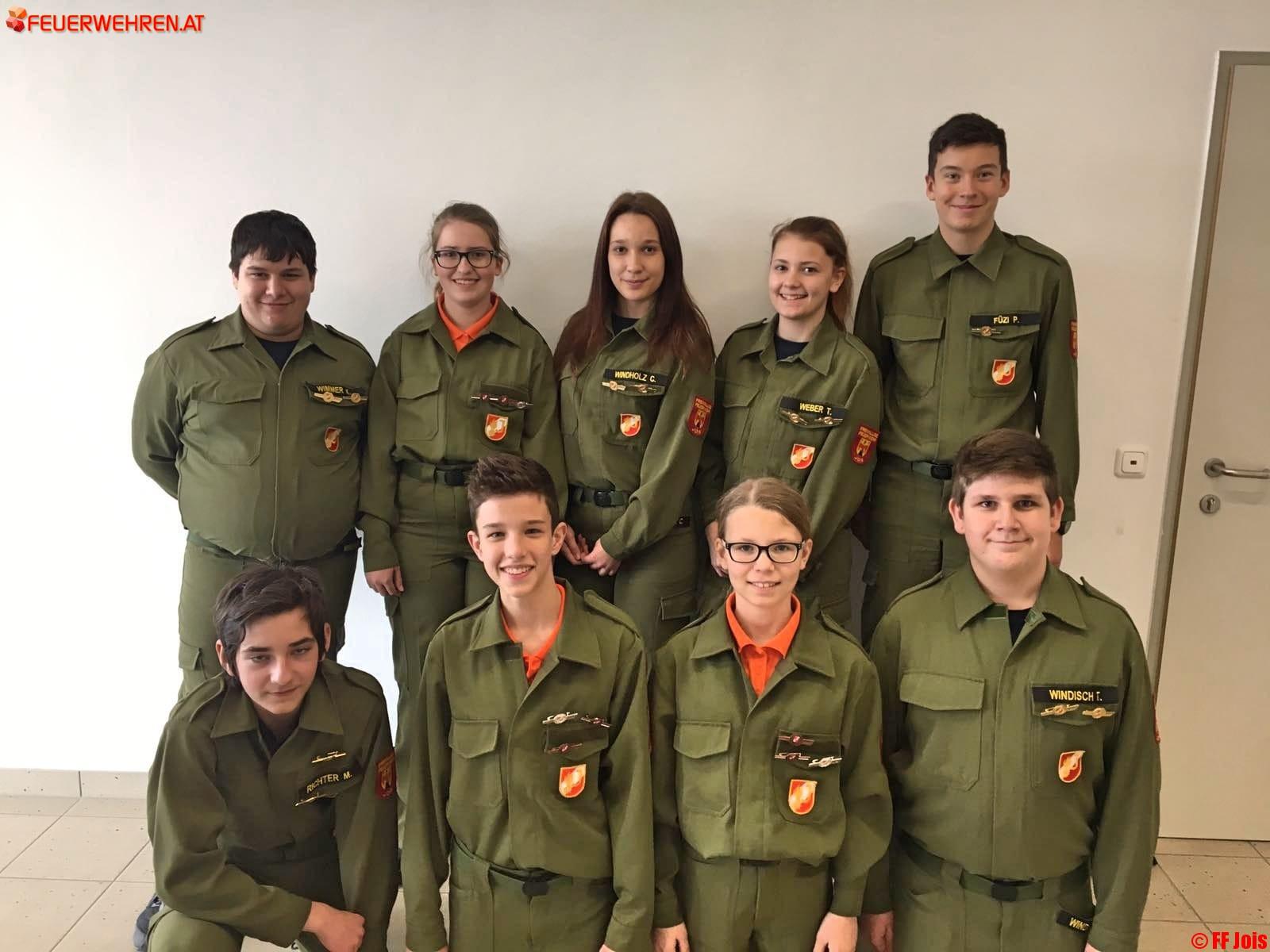 FF Jois: Wissenstest der Feuerwehrjugend