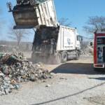 FF Jois: Brand eines Müllwagen