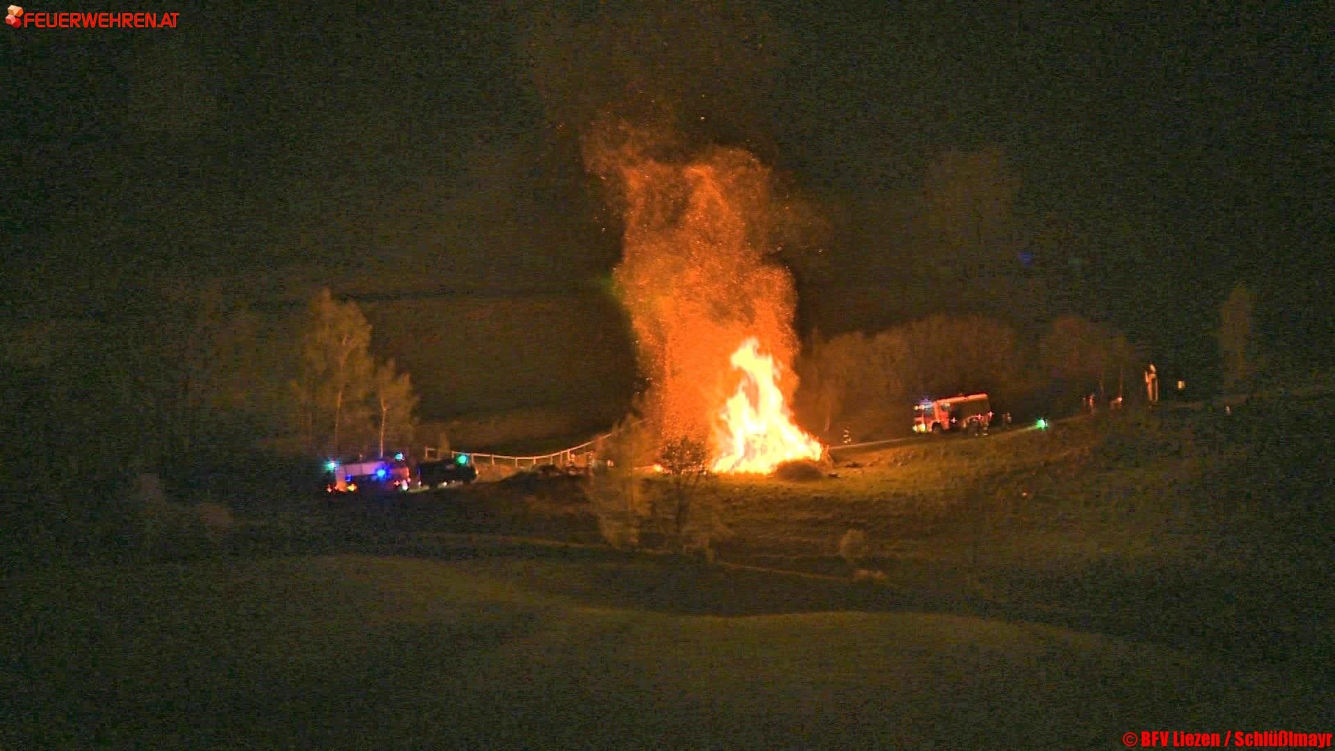 BFV Liezen: Brauchtumsfeuerwehr wieder stark gefordert