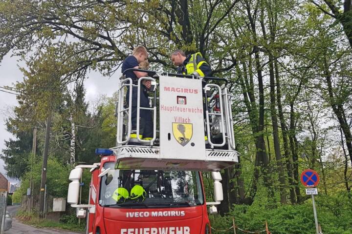 HFW Villach: Tierische Rettungsaktion