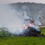 FF Jois: Brandwache bei der Frostbekämpfung der Winzer