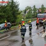 FF Fohnsdorf: PKW beinahe abgestürzt