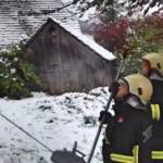 FF Bad Ischl: Schneedruckeinsatz der FW Reiterndorf 4 FW Reiterndorf