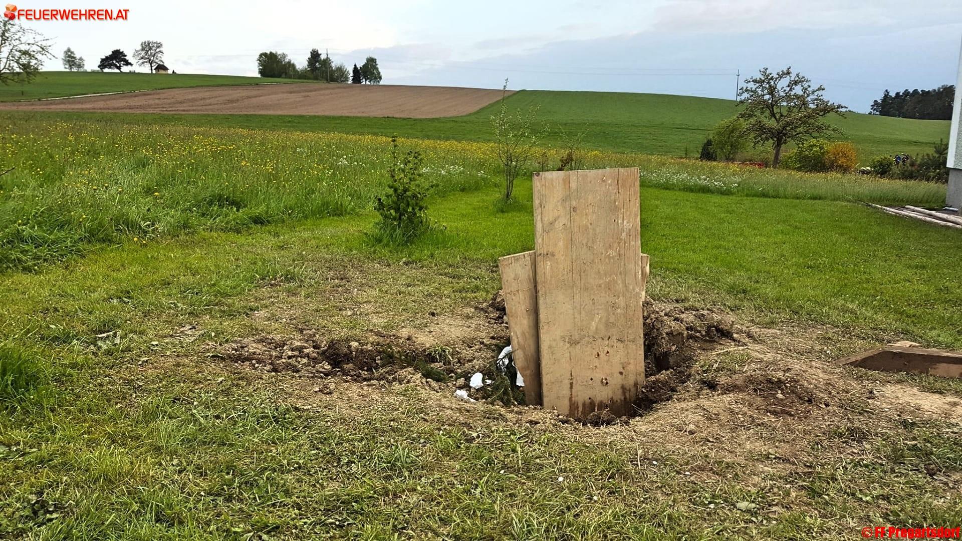 FF Pregartsdorf: Maibaumdiebstahl in Pregartsdorf
