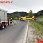 BFV Liezen A06: Frontalzusammenstoss auf B113 fordert 3 Schwerverletzte