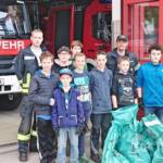 FF Bad Ischl: Jugendgruppen bei der Flurreinigung
