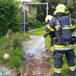 HFW Villach: Gefährlicher Brand einer Gasflasche