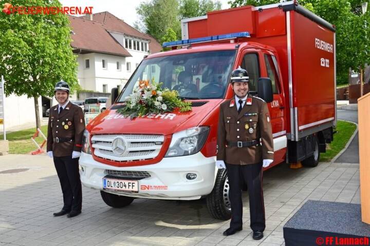 BFVDL A08: Fahrzeugsegnung der Feuerwehr Lannach