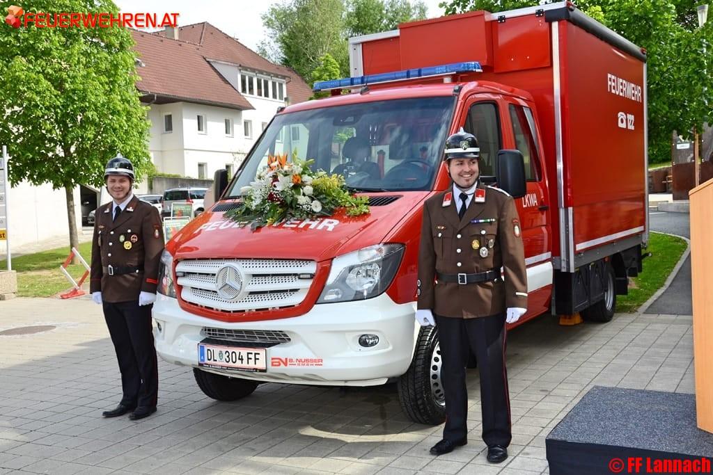 BFVDL A08: Fahrzeugsegnung der Feuerwehr Lannach