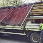 Stadtfeuerwehr Oberpullendorf: LKW-Bergung im Ortsgebiet 1