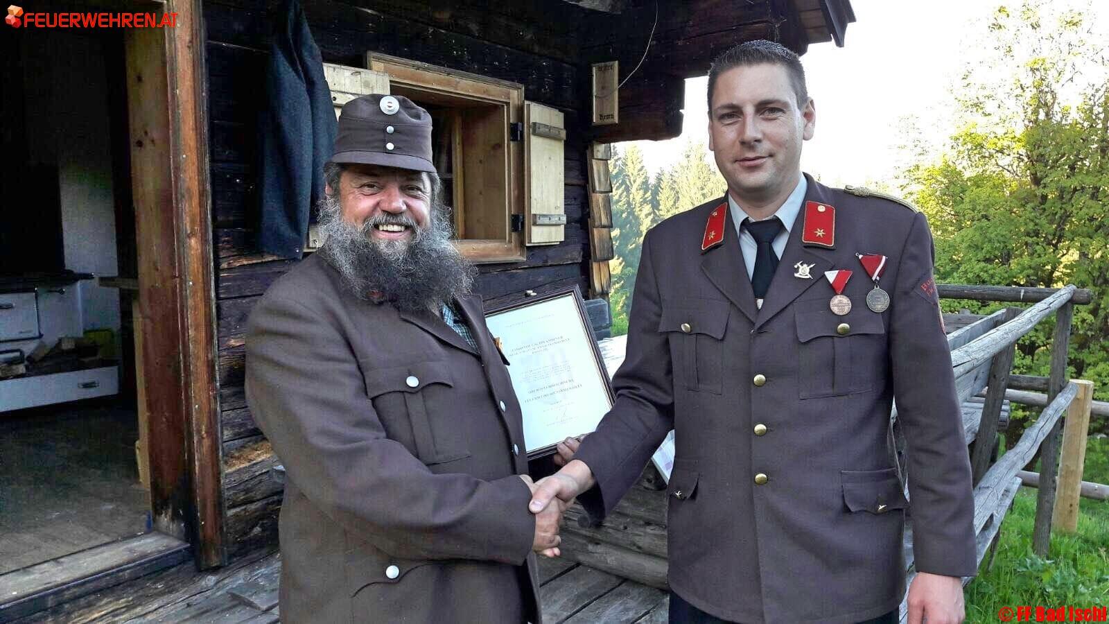 FF Bad Ischl: 40 Jahre Feuerwehrdienst