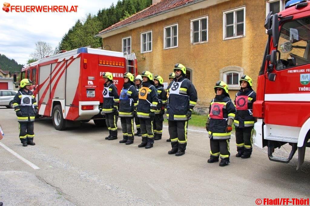 FF Thörl: Durchführung der Technischen Hilfleistungsprüfung