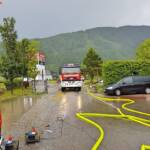 BFV Liezen: Starkregenereignis forderte Feuerwehren