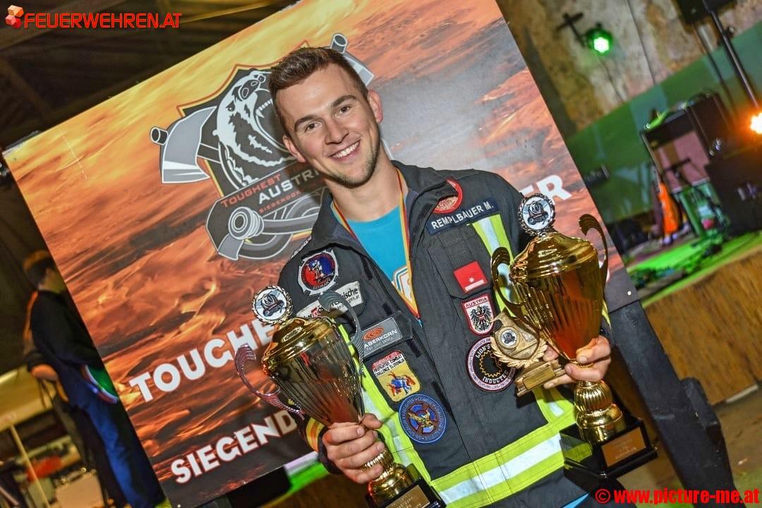 FF Hagenberg: Martin Remplbauer erneut härtester Feuerwehrmann Österreichs