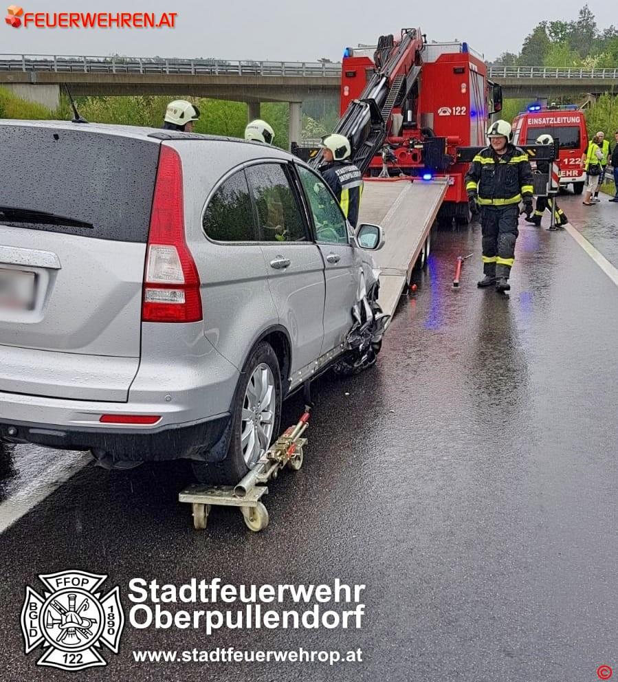 STF Oberpullendorf: Weiterer Verkehrsunfall auf der S31