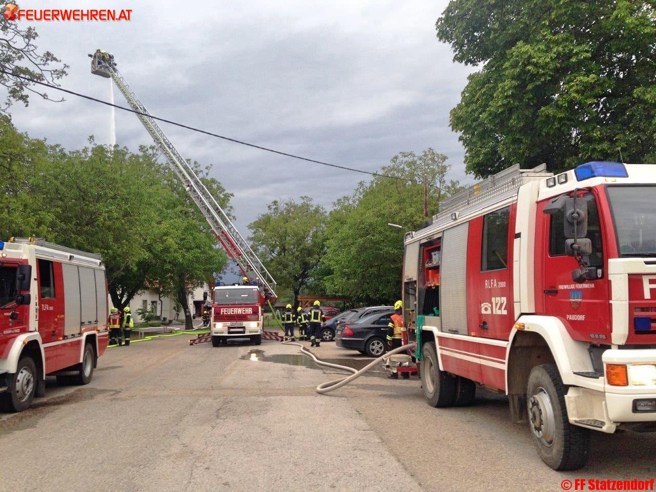 FF Statzendorf: Übung in Maria Ellend