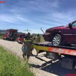 FF St. Georgen i.A.: Verkehrsunfall am Ortsrand