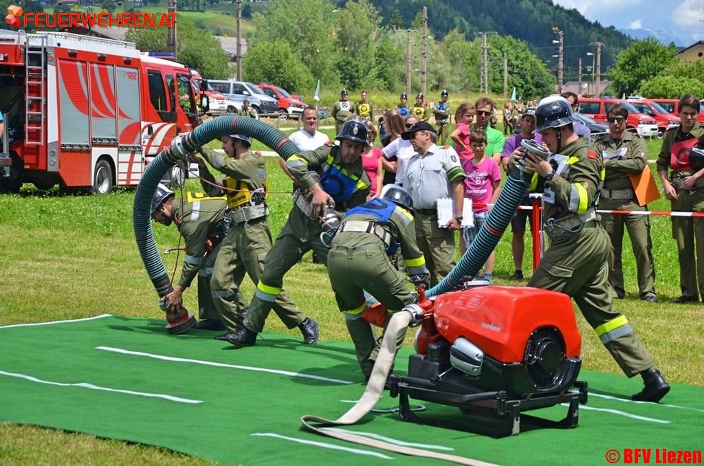 BFV Liezen: 1. Bereichsfeuerwehr-Leistungsbewerb 2017 in Michaelerberg