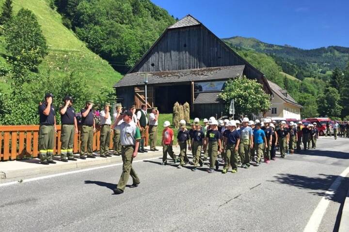 BFV Liezen: 1. Feuerwehrjugend-Leistungsbewerb 2017 in Donnersbach