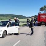 FF Statzendorf: Verkehrsunfall an der L100