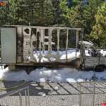 BF Wien: LKW Brand im Wohnpark Alterlaa