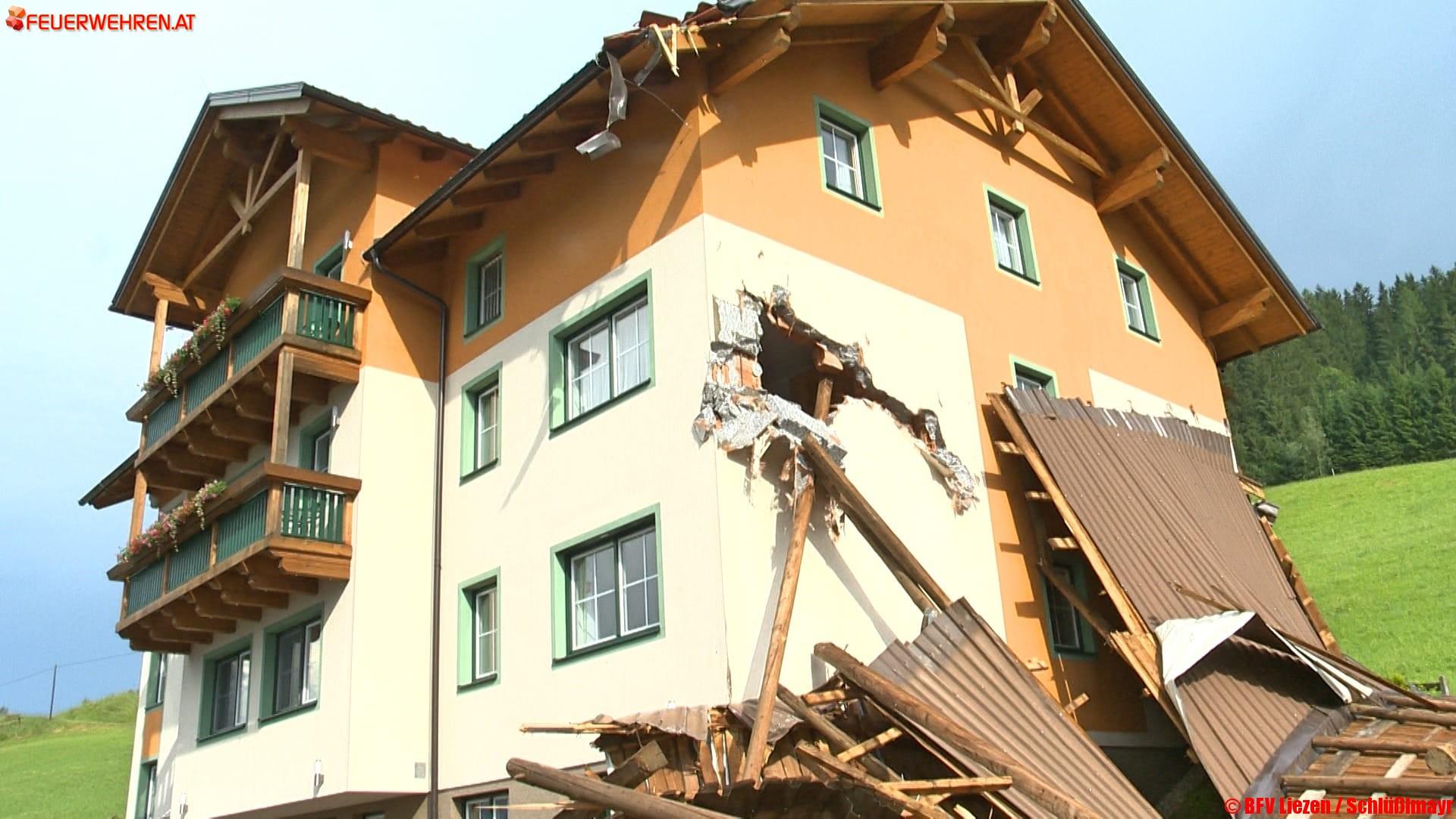 BFV Liezen: 30 Unwettereinsätze für 22 Feuerwehren