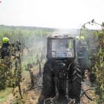 FF Jois: Traktorbrand in Jois