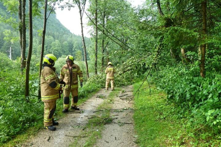 FF Bad Ischl: Sturmeinsatz in Lauffen