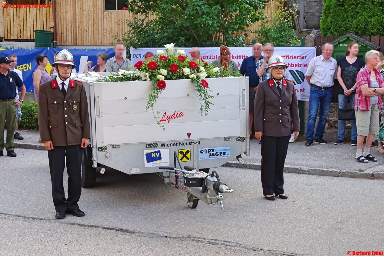 Fahrzeugweihe Schlauchanhänger FF Ternitz-Sieding