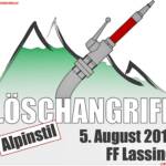 FF Lassing: Löschangriff Alpinstil 2017