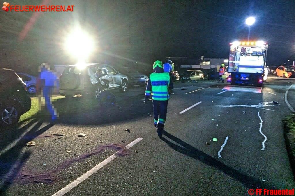 BFVDL: Verkehrsunfall in Frauental