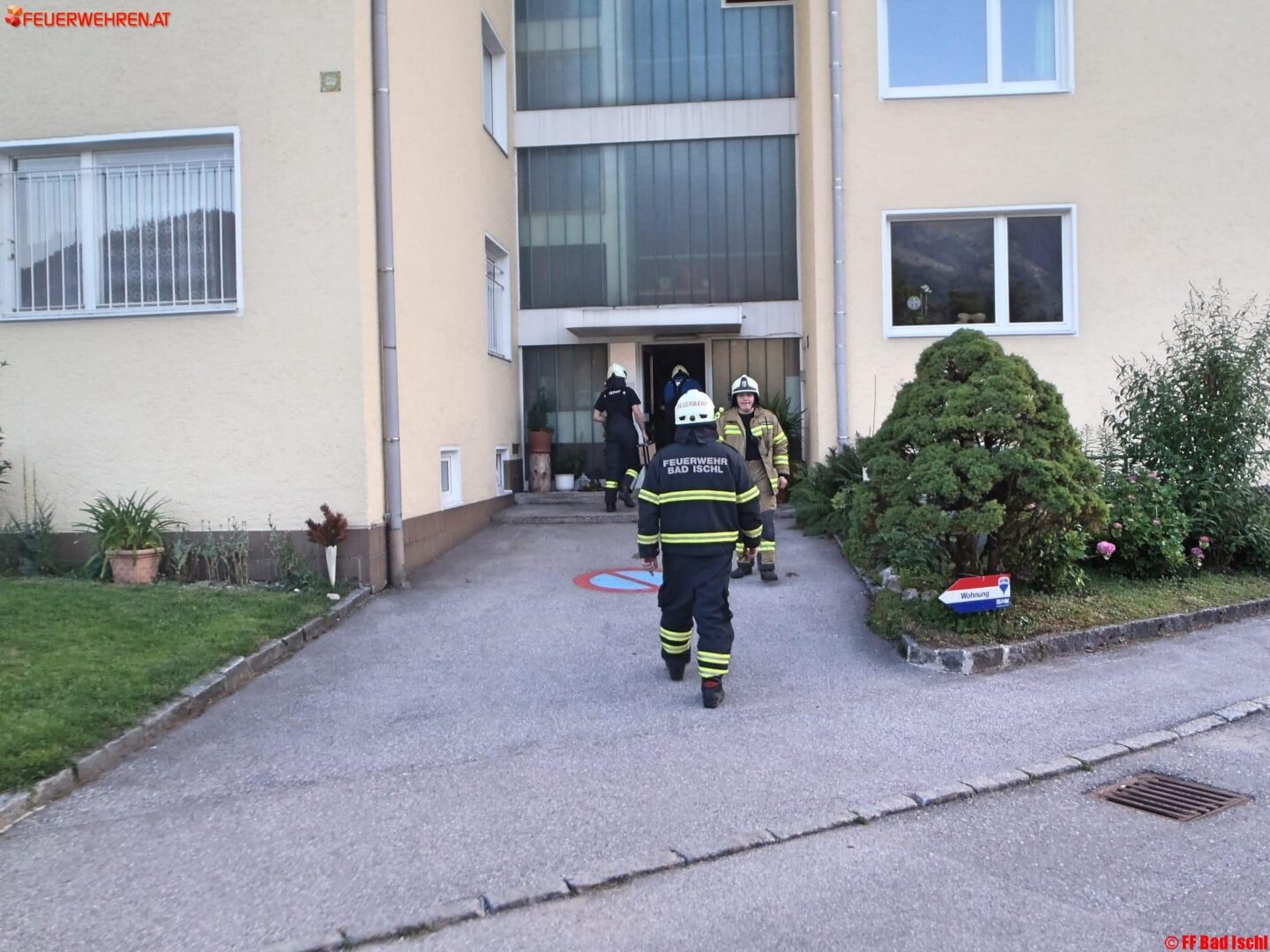 FF Bad Ischl: Gasaustritt in Wohnung