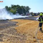 FF Andorf: Ballenpressen- und Flurbrand in Hebertspram