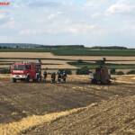 FF Hohenwarth : Flurbrand mit 5 Feuerwehren aus 3 Bezirken