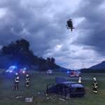 BFV Liezen A06: Schwerer Verkehrsunfall erfordert Grosseinsatz