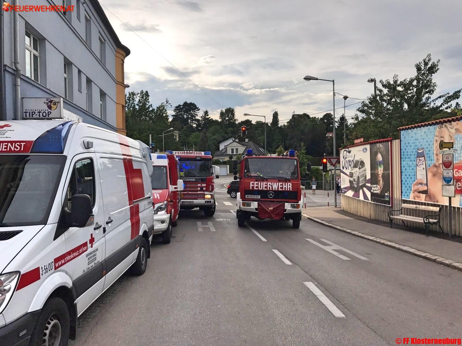 FF Klosterneuburg: Menschenrettungen für die Feuerwehr
