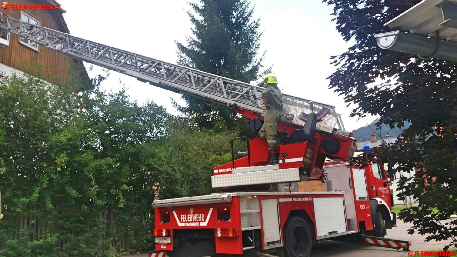 BFV Liezen A06: Türöffnung für die FF Trieben Stadt
