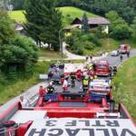 HFW Villach: Schwerer Verkehrsunfall fordert Schwerverletzten