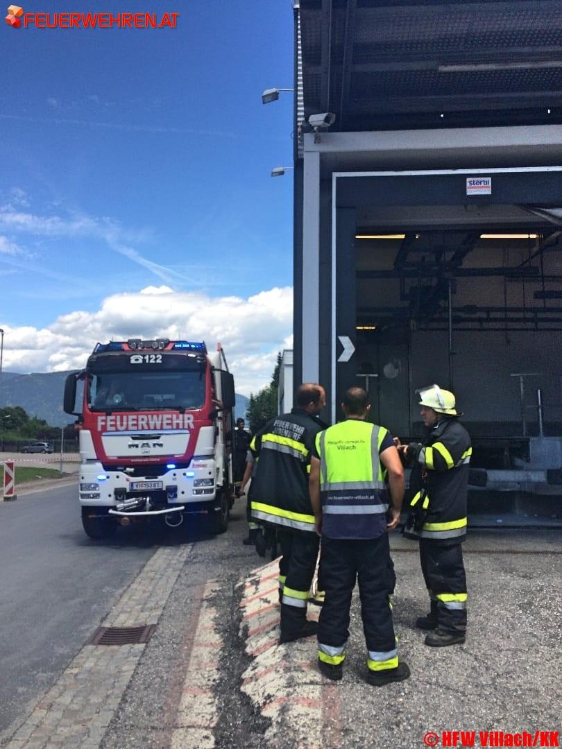 HFW Villach: Feuer in Fleischerei rechtzeitig gelöscht