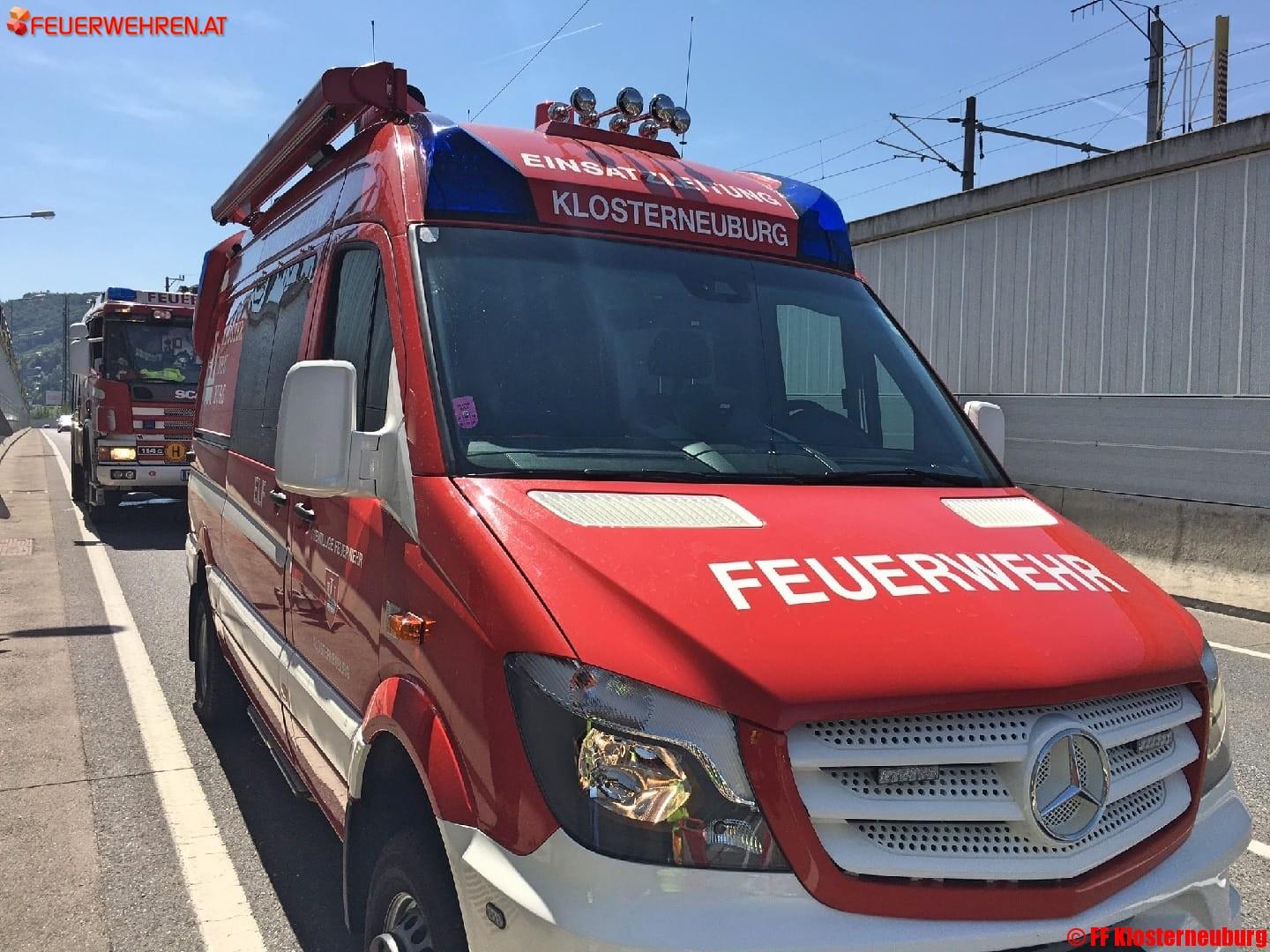 FF Klosterneuburg: Einsatzreicher Tag für die Feuerwehr