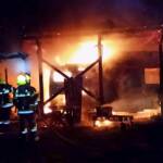 HFW Villach: Wohnmobil in Vollbrand