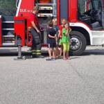 FF Bad Ischl: Ischler Ferienhit zu Besuch bei der Hauptfeuerwache