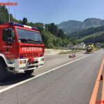 FF Rottenmann: Verkehrsunfall im Selzthaltunnel