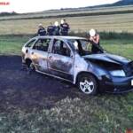 FF Schloß Rosenau: Fahrzeugbrand in Rieggers